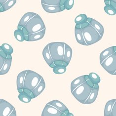 style bottle seamless pattern N5