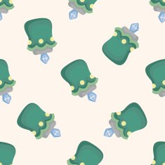 style bottle seamless pattern N8