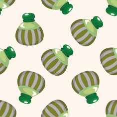 style bottle seamless pattern N12