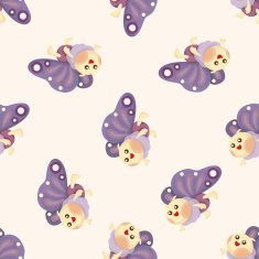 Butterfly seamless pattern N16