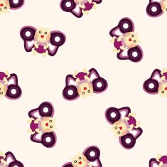 Butterfly seamless pattern N18