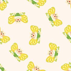 Butterfly seamless pattern N19