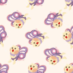 Butterfly seamless pattern N21