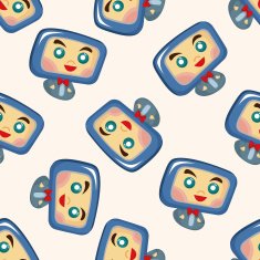 computer seamless pattern N3