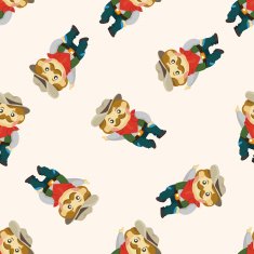 Cowboy seamless pattern N12