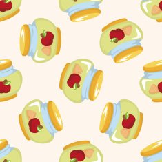 jam seamless pattern N15