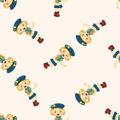scout seamless pattern N3