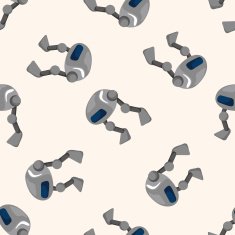 Robot seamless pattern N15