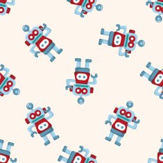 Robot seamless pattern N19