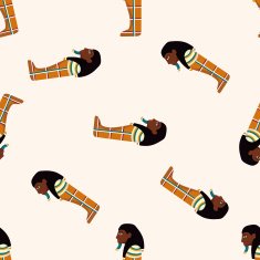 pharaoh seamless pattern N15