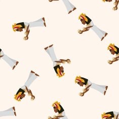 pharaoh seamless pattern N17