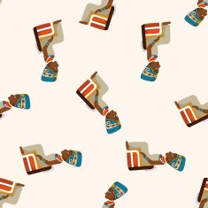 pharaoh seamless pattern N18