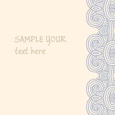 design ornament vector elements N8