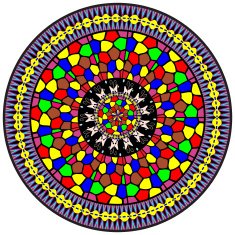 invitation mandala card10 N8