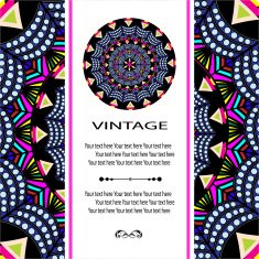 invitation mandala card56