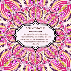invitation mandala card5 N5