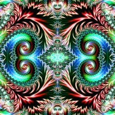 Multicolored Background with Spiral Pattern Artwork for creative design N8