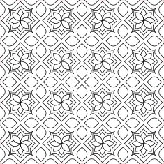 Geometric Black and white Pattern N2