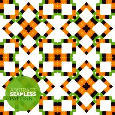 Vector colorful seamless geometric pattern Modern stylish abstract texture N44