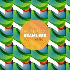 Vector colorful seamless geometric pattern Modern stylish abstract texture N50