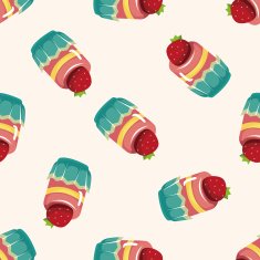 decorating cake cartoon sticker icon N4