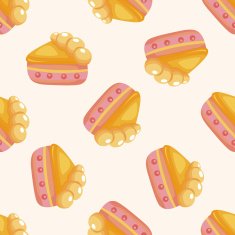 decorating cake cartoon sticker icon N8