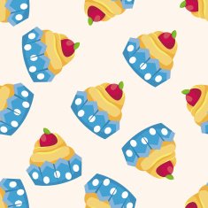 decorating cake cartoon sticker icon N9