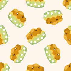 decorating cake cartoon sticker icon N11