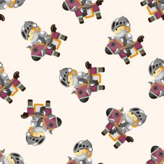 knight cartoon sticker icon