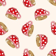 hot coffee drink cartoon sticker icon