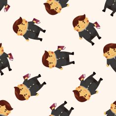 father cartoon sticker icon N2