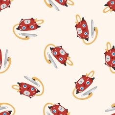 Home appliances theme rice cooker cartoon sticker icon
