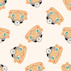 people theme doctor cartoon sticker icon N7