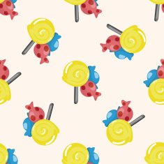 birthday candy cartoon sticker icon