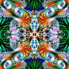Multicolored Background with Spiral Pattern Artwork for creative design N13