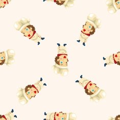 chef cartoon sticker icon N7