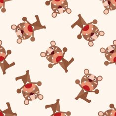 animal bear cartoon sticker icon