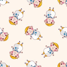 fatty cartoon sticker icon