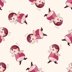 fatty cartoon sticker icon N4