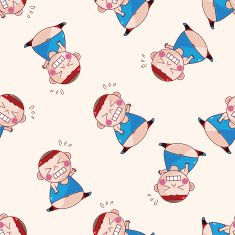fatty cartoon sticker icon N5