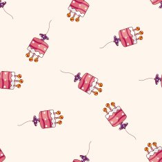 birthday balloon cartoon sticker icon N2