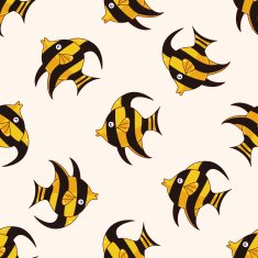 fish cartoon sticker icon N2