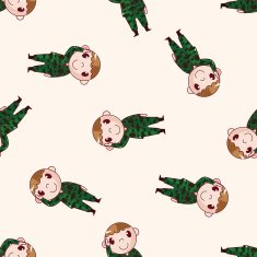 people theme soldier cartoon sticker icon N5