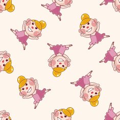 dancer cartoon sticker icon