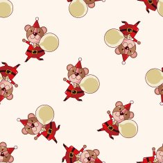animal cartoon christmas style sticker icon N2