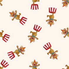 circus animal cartoon sticker icon N6