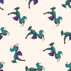 dragon cartoon sticker icon N5