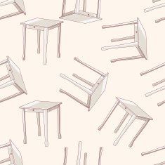 table cartoon sticker icon N2