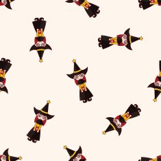 witch cartoon sticker icon N8