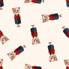 cat cartoon sticker icon N2